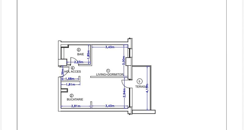 Pipera, studio dublu, mobilat, perfect pentru investitori.